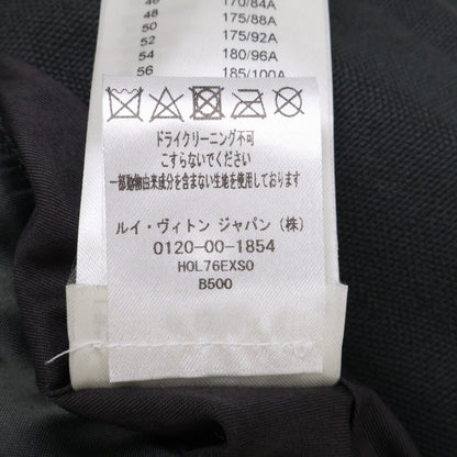 LOUIS VUITTON ルイヴィトン 新品未使用 国内正規 23SS HOL76E ミックスキャンバスレザーボンバージャケット ブルゾン ジャケット