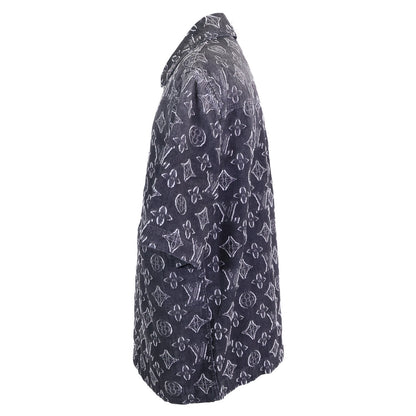 LOUIS VUITTON ルイヴィトン 【新品同様/国内正規/23年製】RM232 ARS HPS73W MONOGRAM CHAMBRAY SS SHHIRT モノグラム シャンブレー 半袖シャツ トップス
