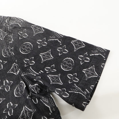 LOUIS VUITTON ルイヴィトン 【新品同様/国内正規/23年製】RM232 ARS HPS73W MONOGRAM CHAMBRAY SS SHHIRT モノグラム シャンブレー 半袖シャツ トップス