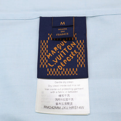 LOUIS VUITTON Louis Vuitton [Domestic authorized item/Made in 2024] RM242MM JXU HRS14W embroidered cotton short-sleeved shirt top