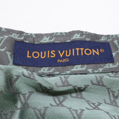 LOUIS VUITTON ルイヴィトン 【新品同様/国内正規/24年製】RM242MM KSY HRS30W ジャガードモノグラム シルク混 オープンカラーシャツ トップス