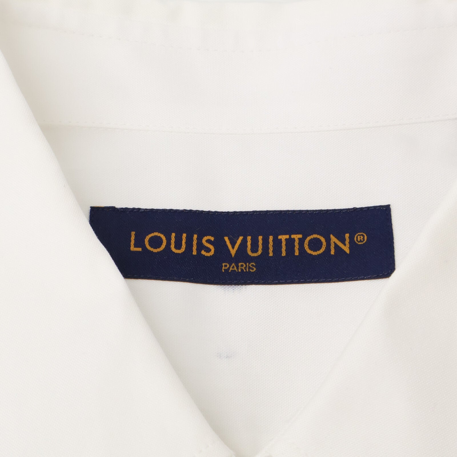 LOUIS VUITTON ルイヴィトン 【新品同様/国内正規】RM242MM JXU HRS34W LVロゴ刺繍 長袖シャツ トップス