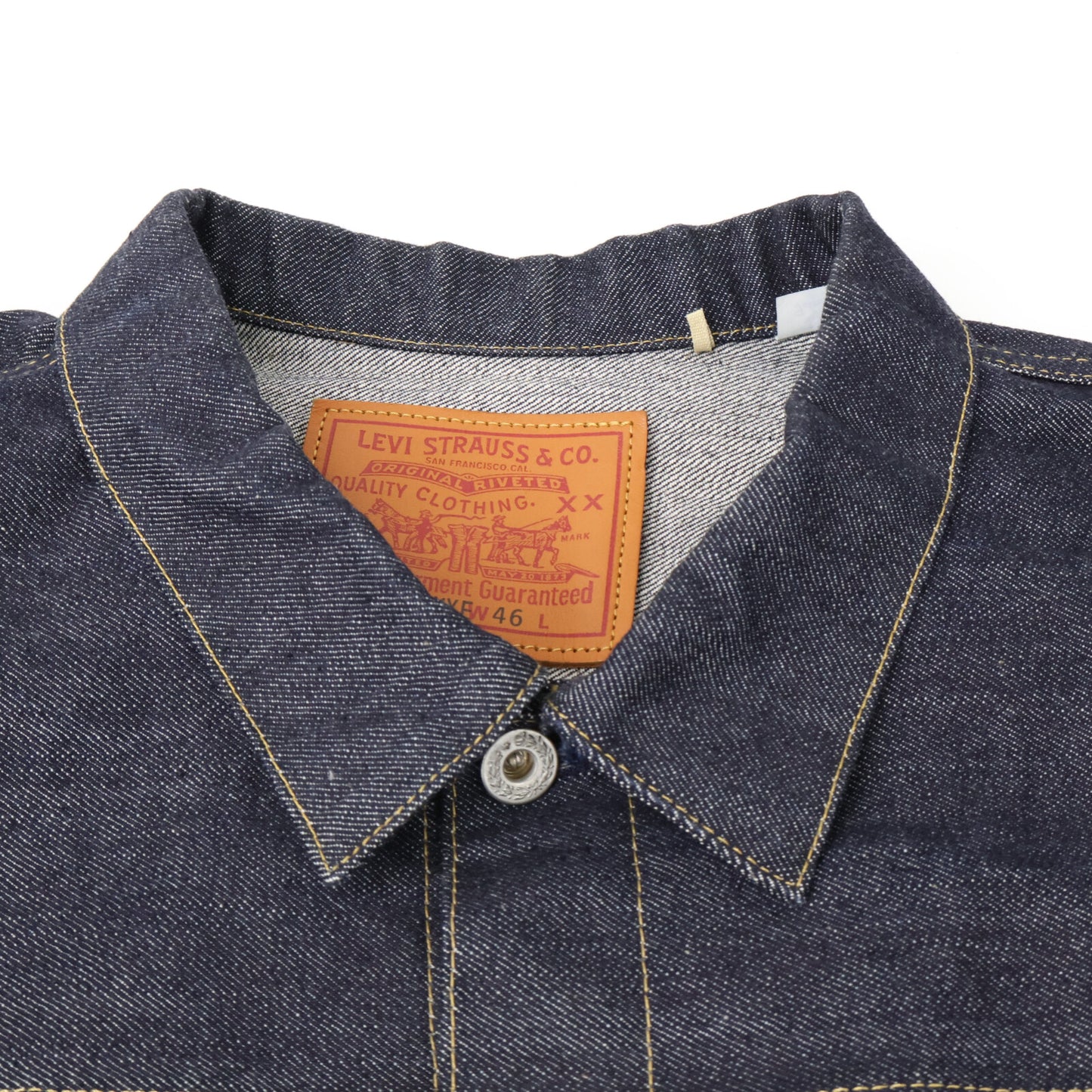 LEVI'S リーバイス 【美品】LVC 0039S-0000 S506XXE 初期型 1944 大戦モデル Tバック デニムジャケット ジャケット