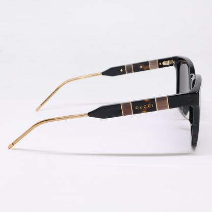 GUCCI グッチ 【美品】GG0599SA 001 スクエア サングラス