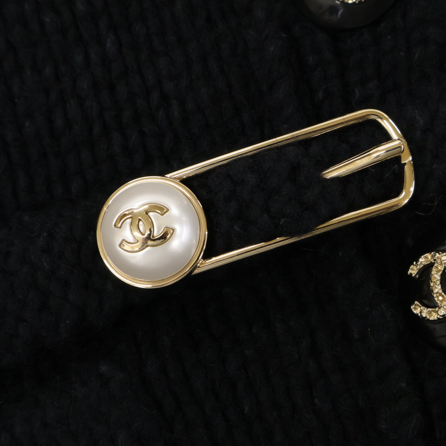 CHANEL シャネル 美品 国内正規 20B P65112K60971 パールココマークベルト付き ココボタン カシミヤシルク カーディガン ニットジャケット ジャケット