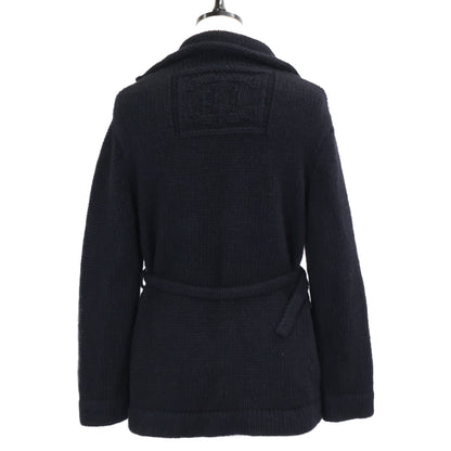 CHANEL シャネル 美品 国内正規 20B P65112K60971 パールココマークベルト付き ココボタン カシミヤシルク カーディガン ニットジャケット ジャケット