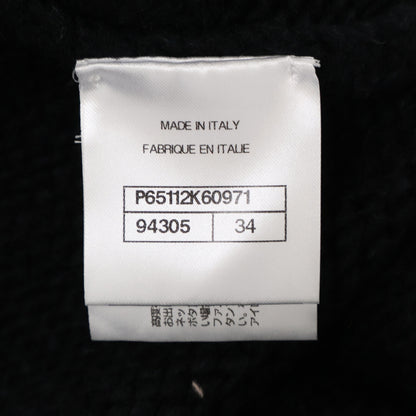 CHANEL シャネル 美品 国内正規 20B P65112K60971 パールココマークベルト付き ココボタン カシミヤシルク カーディガン ニットジャケット ジャケット