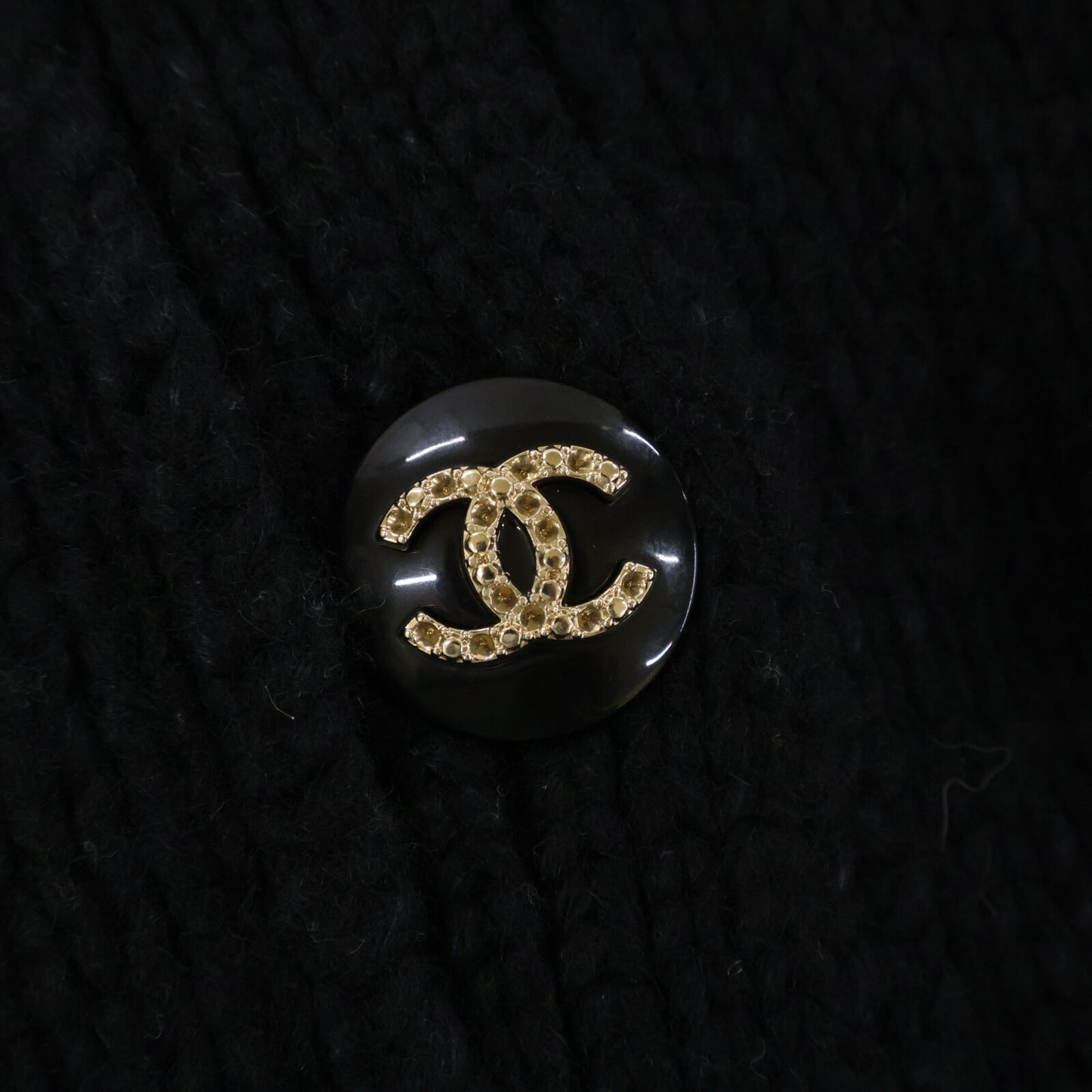 CHANEL シャネル 美品 国内正規 20B P65112K60971 パールココマークベルト付き ココボタン カシミヤシルク カーディガン ニットジャケット ジャケット