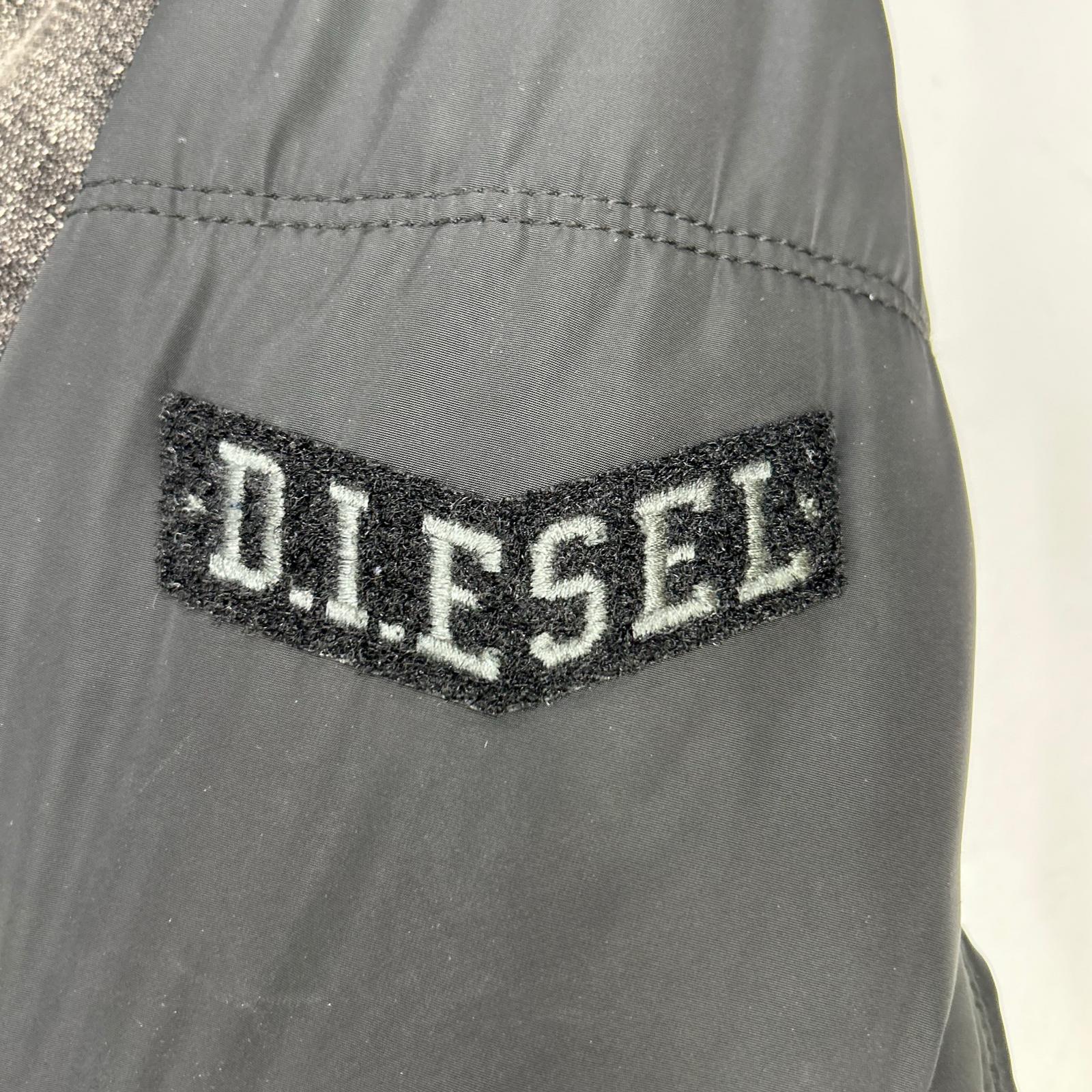 DIESEL ディーゼル ブラック 切替 デニム ジャケット ジャケット