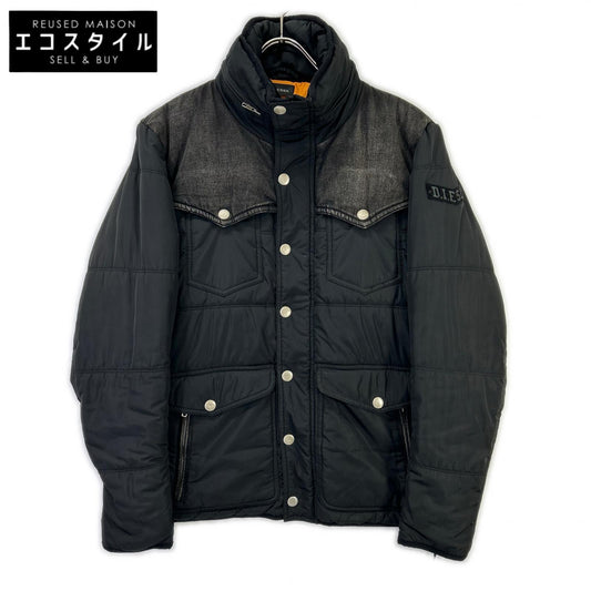 DIESEL ディーゼル ブラック 切替 デニム ジャケット ジャケット