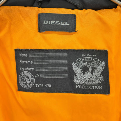 DIESEL ディーゼル ブラック 切替 デニム ジャケット ジャケット