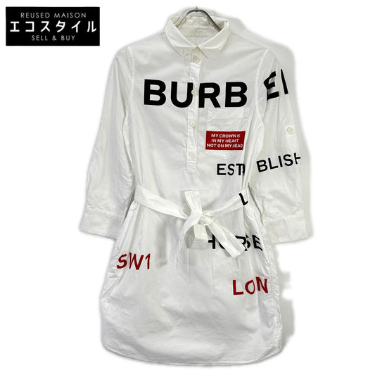 BURBERRY バーバリー 【国内正規】8013907 ホースフェリープリント シャツ ワンピース