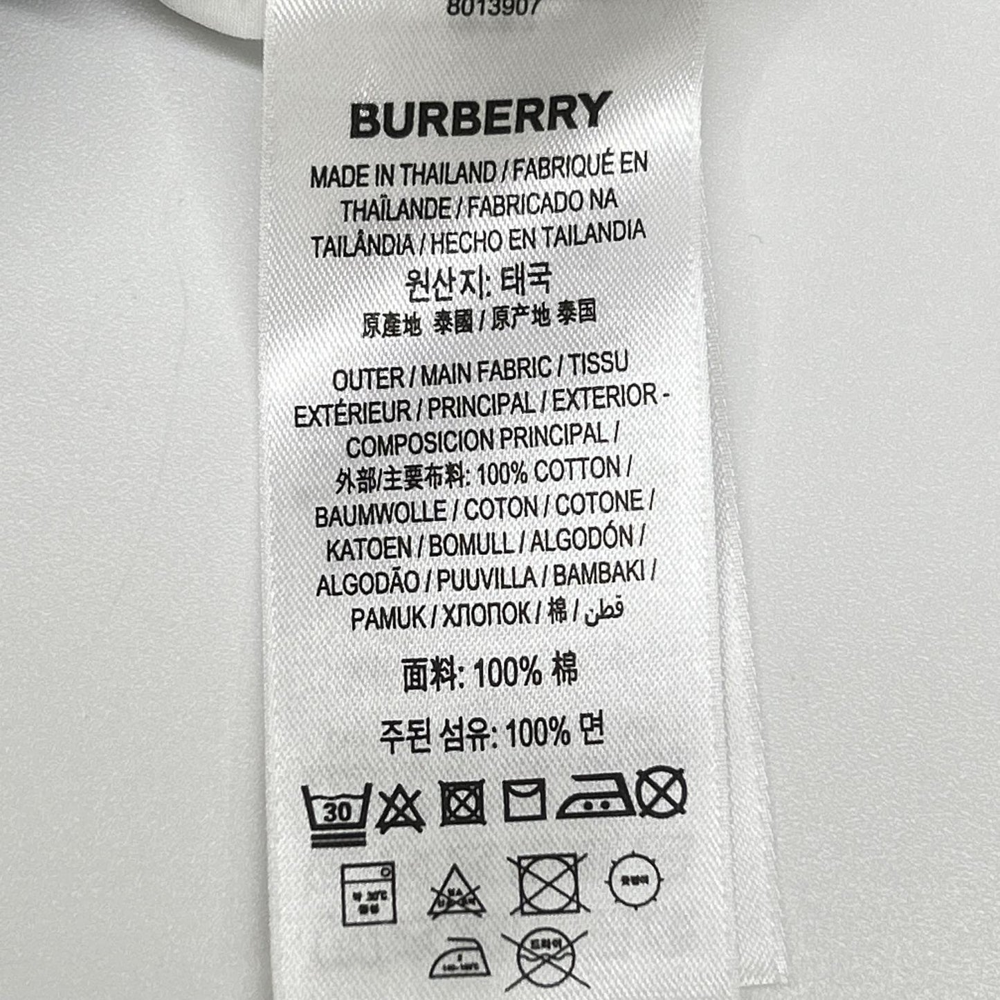 BURBERRY バーバリー 【国内正規】8013907 ホースフェリープリント シャツ ワンピース