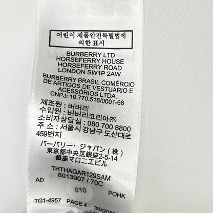 BURBERRY バーバリー 【国内正規】8013907 ホースフェリープリント シャツ ワンピース