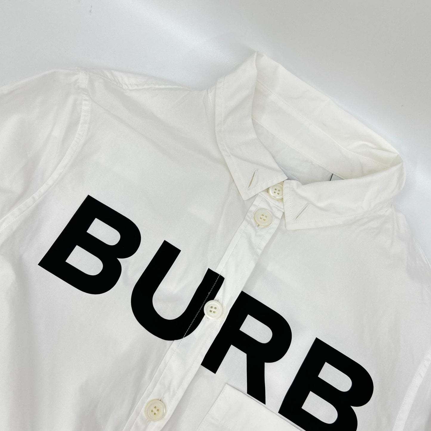 BURBERRY バーバリー 【国内正規】8013907 ホースフェリープリント シャツ ワンピース