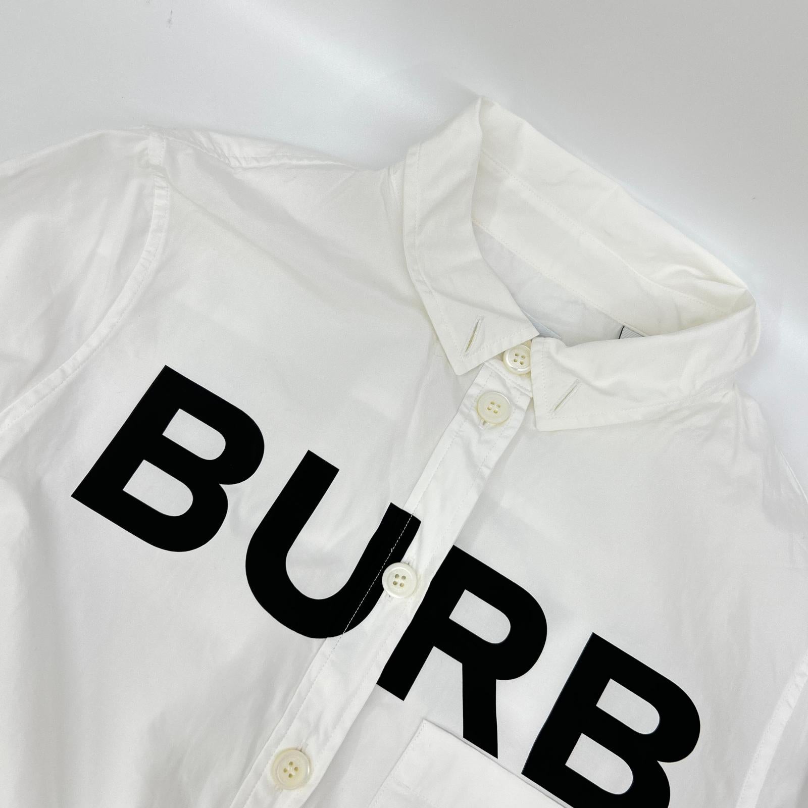 BURBERRY バーバリー 【国内正規】8013907 ホースフェリープリント シャツ ワンピース