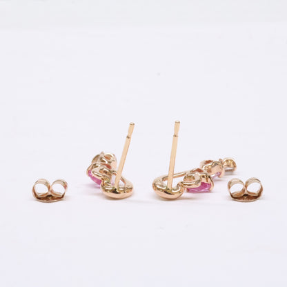 ヨンドシー 4℃ 【美品】K10 ハートモチーフ ピアス