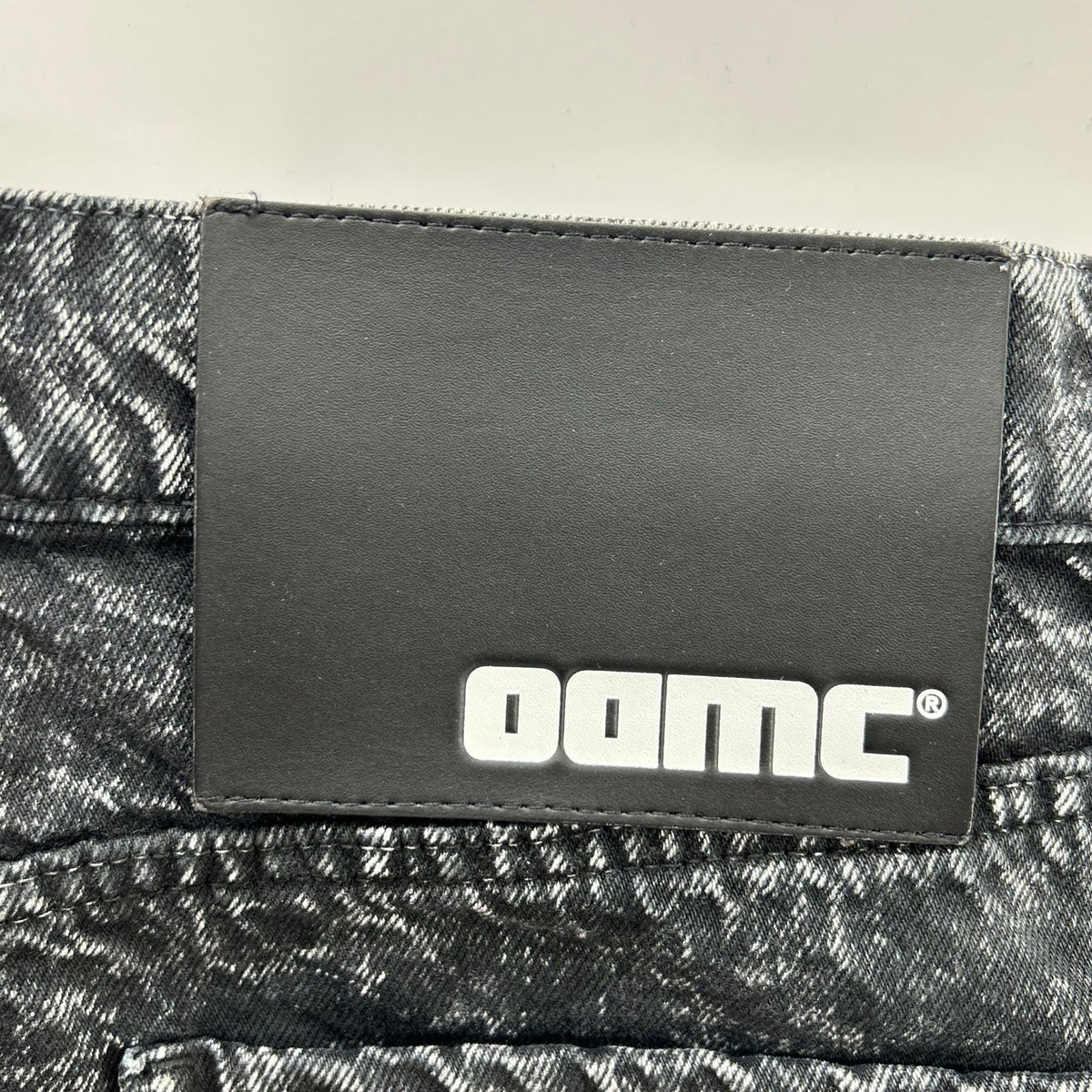 OAMC オーエーエムシー 24E28OAU67 ブラック ケミカルウォッシュ デニム ボトムス