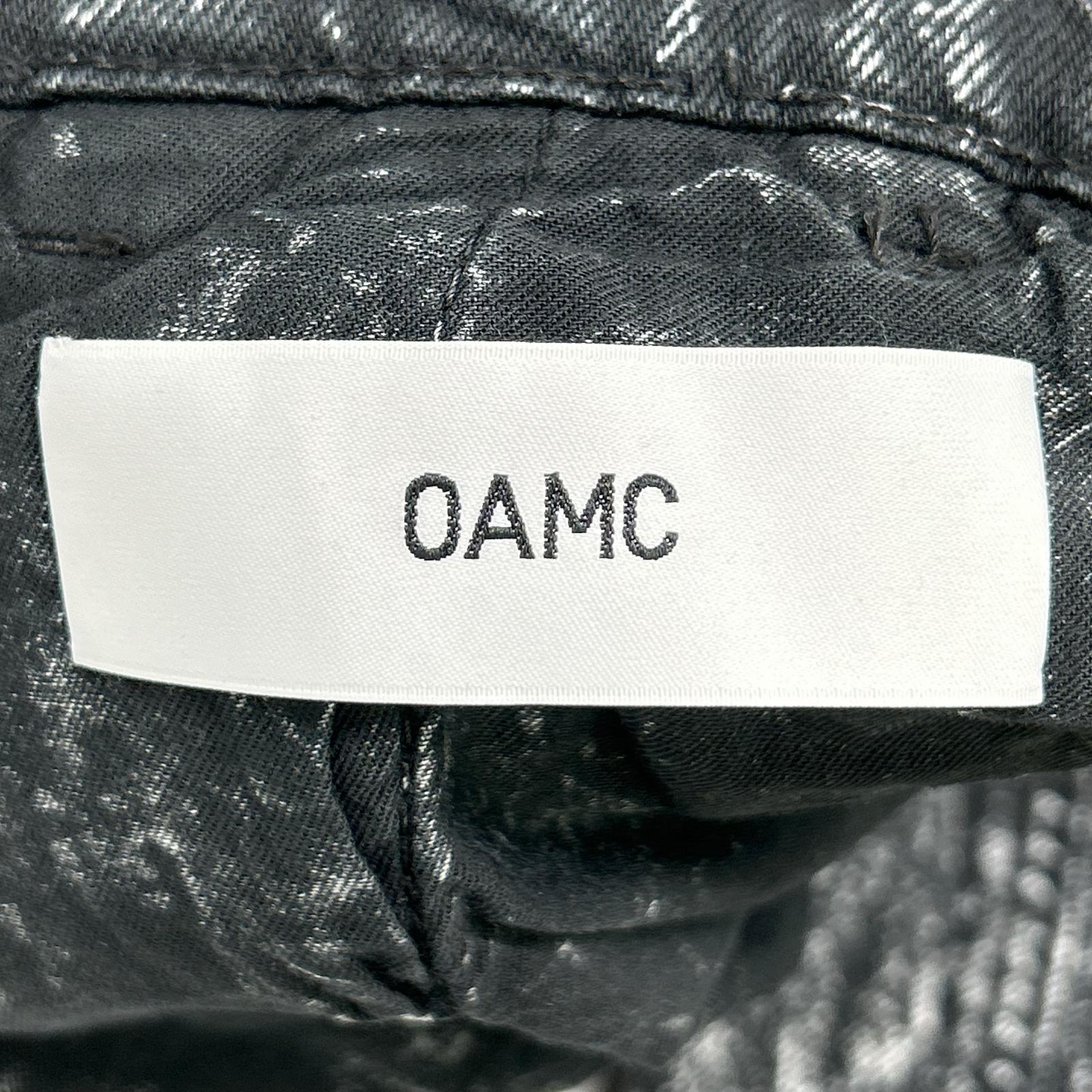 OAMC オーエーエムシー 24E28OAU67 ブラック ケミカルウォッシュ デニム ボトムス