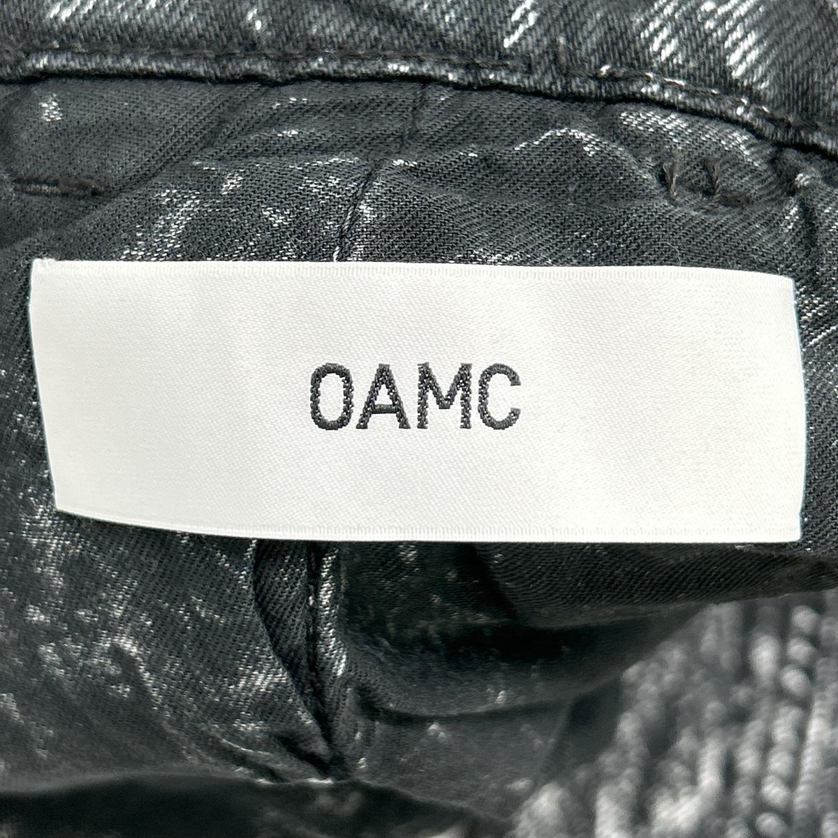 OAMC オーエーエムシー 24E28OAU67 ブラック ケミカルウォッシュ デニム ボトムス