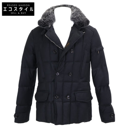 MOORER Moorer Authorized Domestic Retailer SIRO-L Cashmere-Blend Wool Double-Breasted Down Jacket