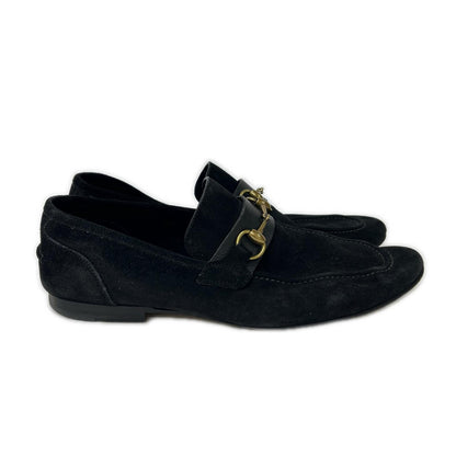 GUCCI グッチ 105857 スエード ホースビット ローファー シューズ