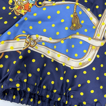 GUCCI グッチ 744796 ポルカドット シルクシャツ トップス