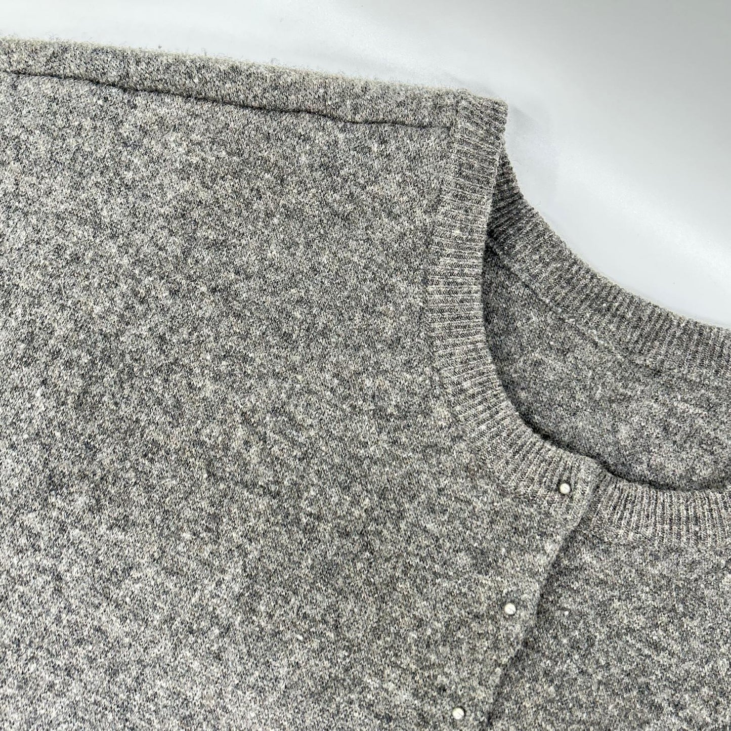 LOEWE ロエベ H526Y14KFE グレー ノーカラー カーディガン トップス