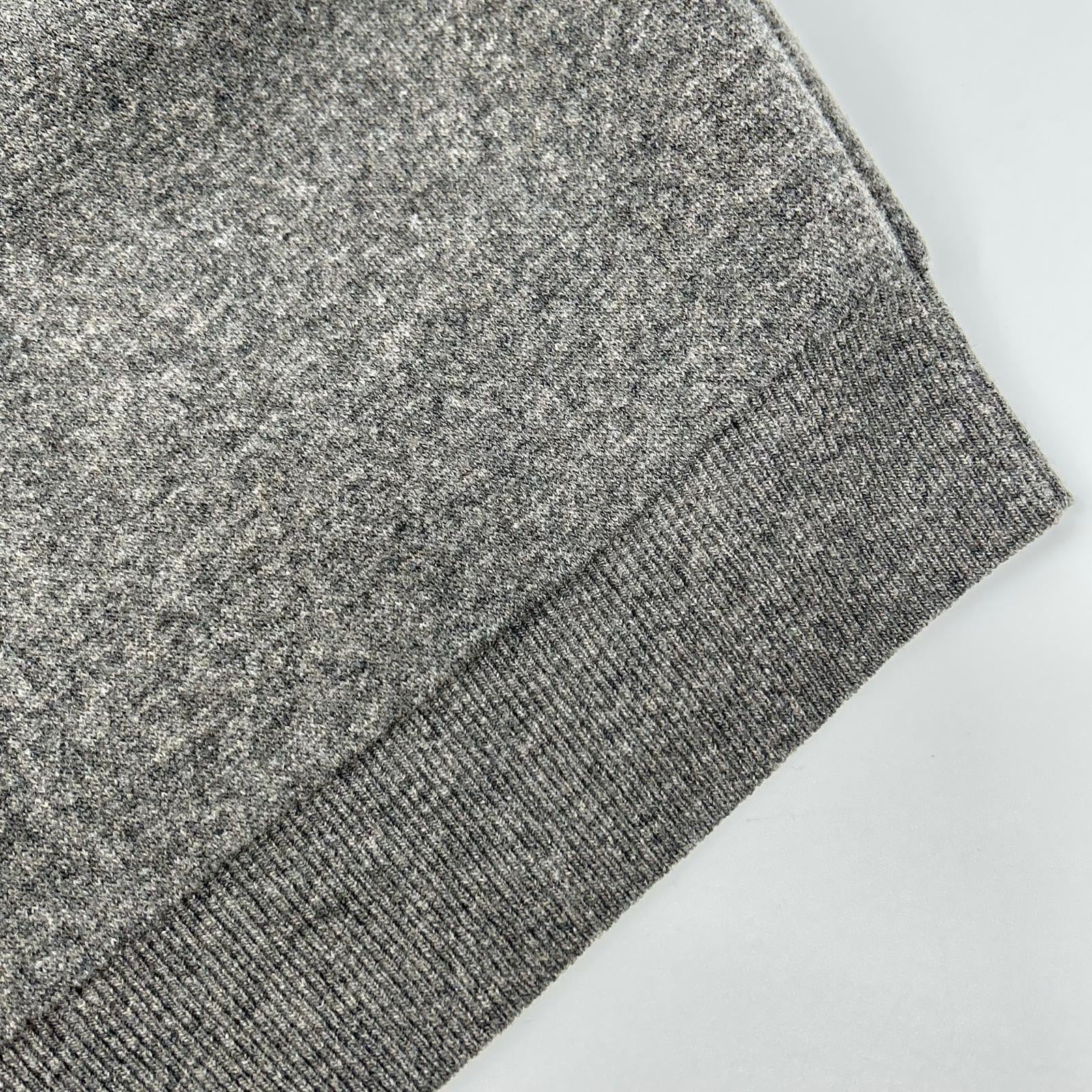 LOEWE ロエベ H526Y14KFE グレー ノーカラー カーディガン トップス