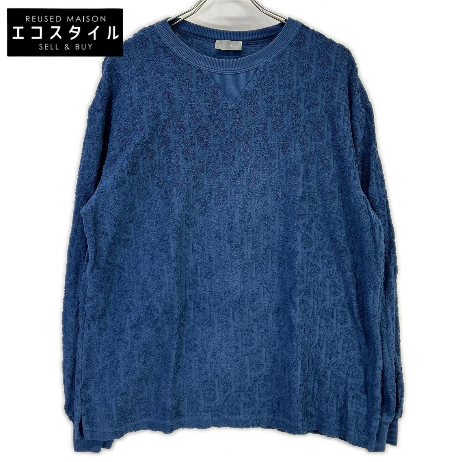 DIOR ディオール 293J649A0614 オブリーク ジャガード パイル ロングスリーブ トップス