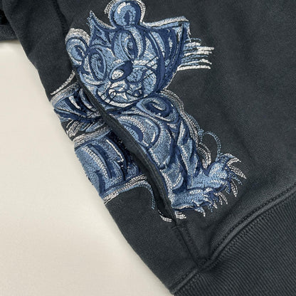 DIOR ディオール ×KENNY SCHARF 213J644A0531 ケニーシャーフ 刺繍プルオーバーパーカー トップス