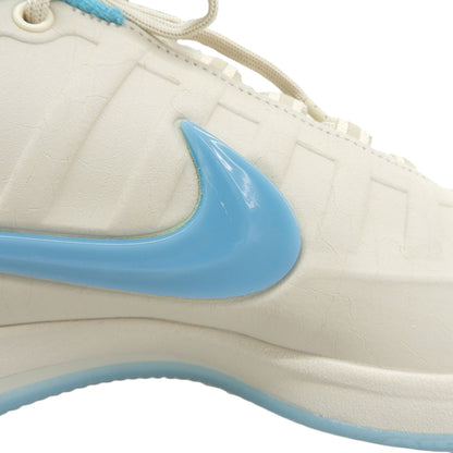 NIKE ナイキ 新品同様 Book2 Sedona スニーカー シューズ メンズ ベージュ×ターコイズブルー 26.5cm IR6445-100 シューズ