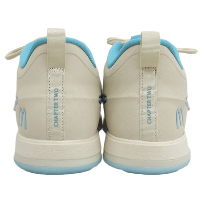 NIKE ナイキ 新品同様 Book2 Sedona スニーカー シューズ メンズ ベージュ×ターコイズブルー 26.5cm IR6445-100 シューズ
