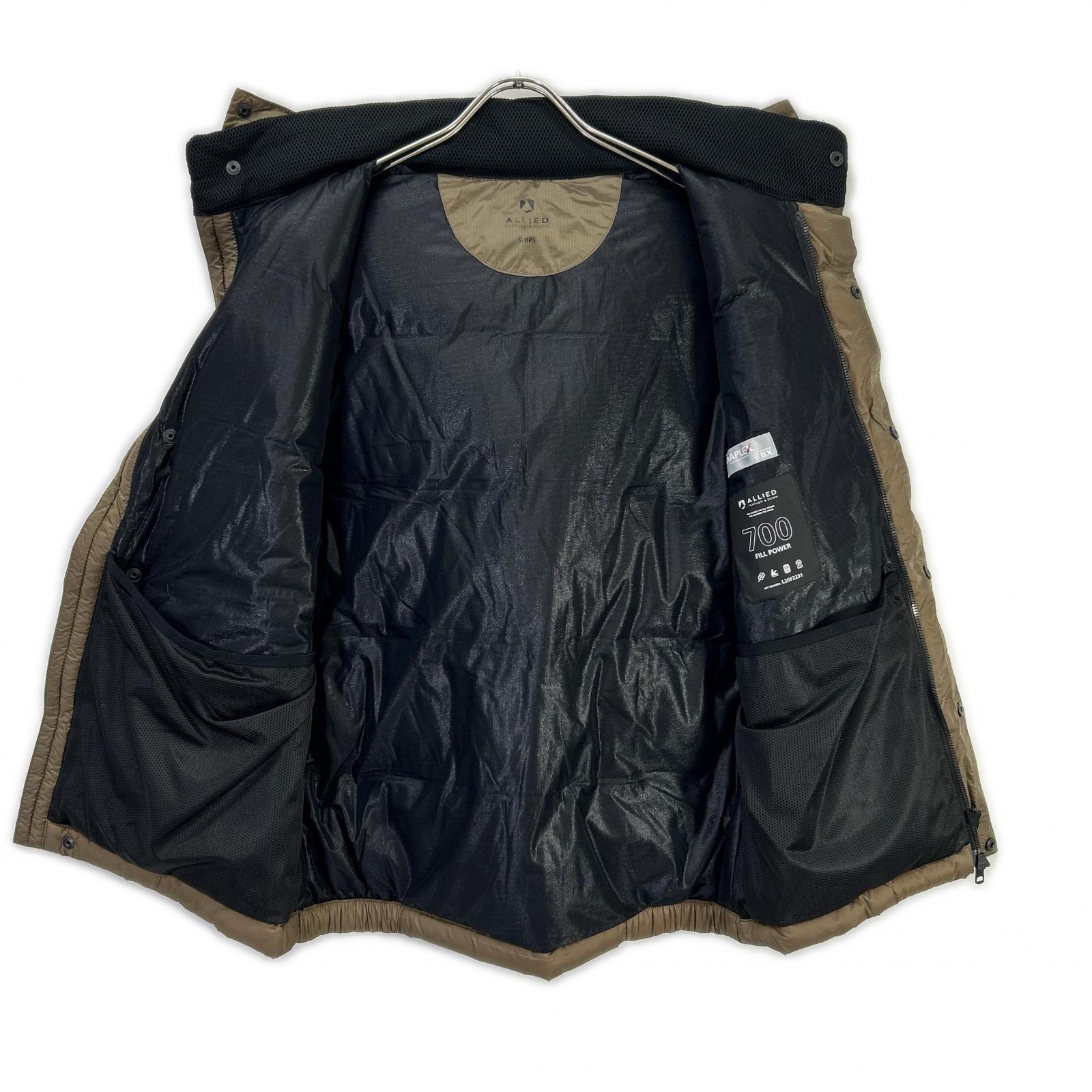 SHIPS シップス ALLIED FEATHER&DOWN ダウンベスト ベスト