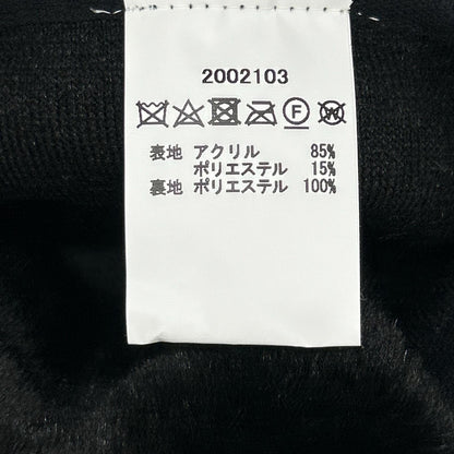 Barbour バブアー 2002103 black reversible slim-fit faux-fur-lined vest vest