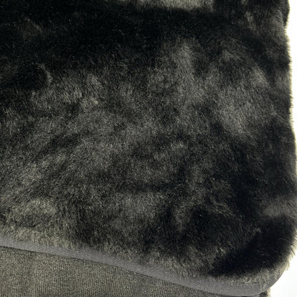 Barbour バブアー 2002103 black reversible slim-fit faux-fur-lined vest vest
