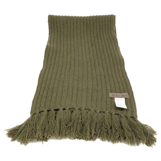 Y's for men ワイズフォーメン 18SS MW-L02-106 フリンジマフラー マフラー