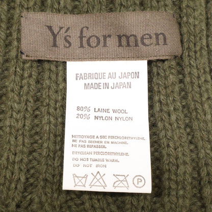 Y's for men ワイズフォーメン 18SS MW-L02-106 フリンジマフラー マフラー