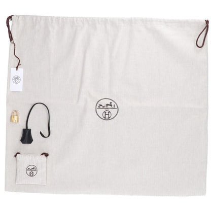 HERMES エルメス □O刻印 ノワール トゴ ゴールド金具 バーキン35 ハンドバッグ