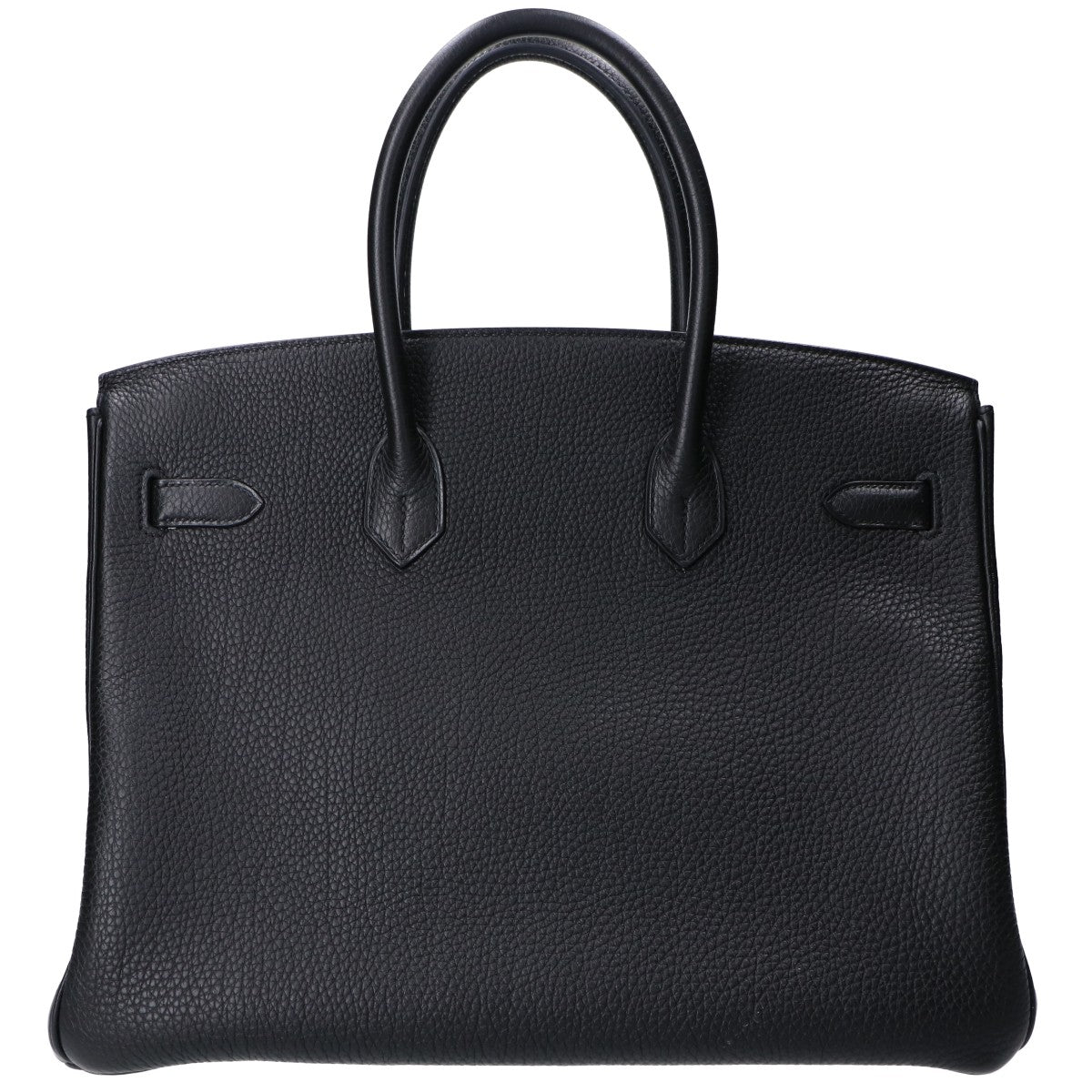 HERMES エルメス □O刻印 ノワール トゴ ゴールド金具 バーキン35 ハンドバッグ