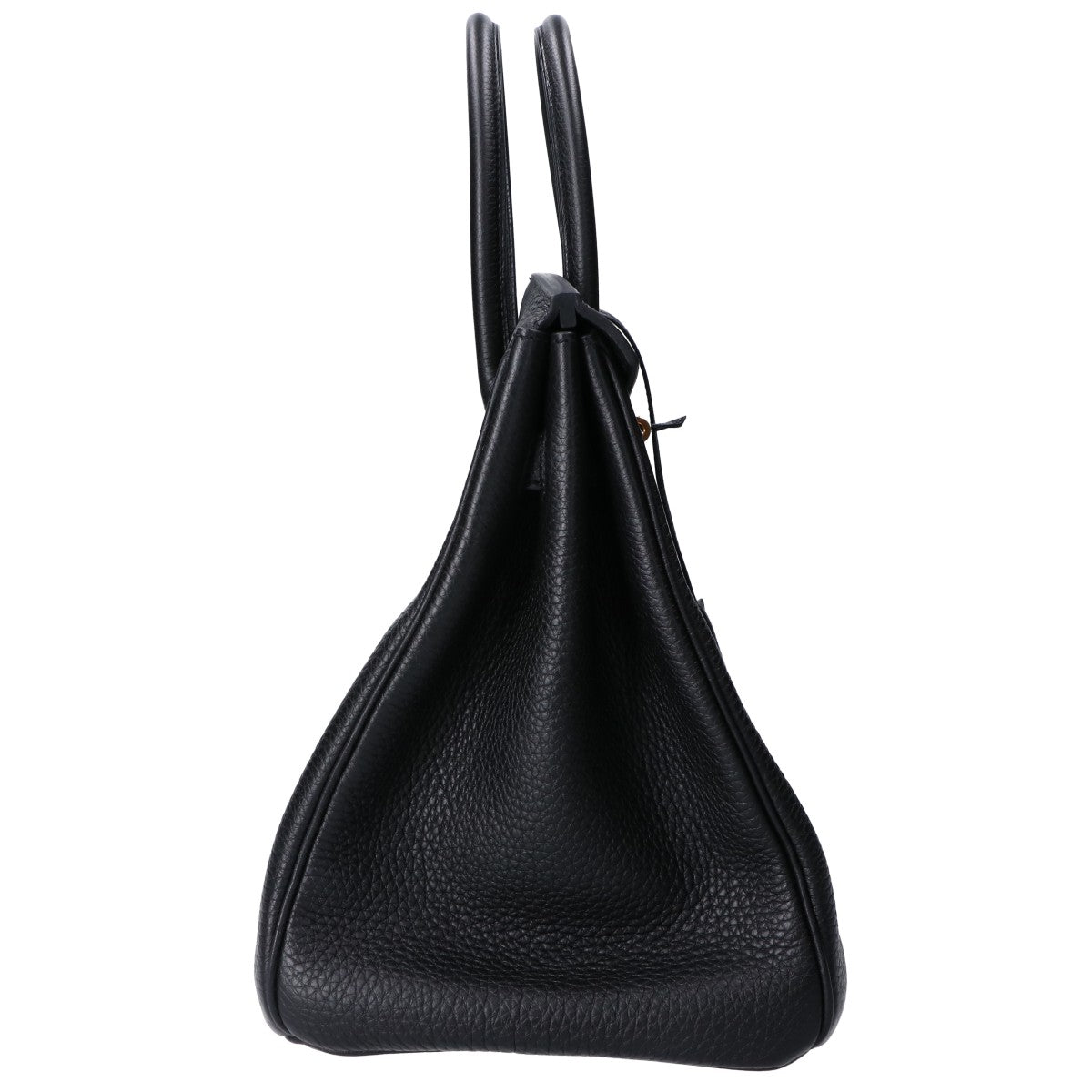 HERMES エルメス □O刻印 ノワール トゴ ゴールド金具 バーキン35 ハンドバッグ