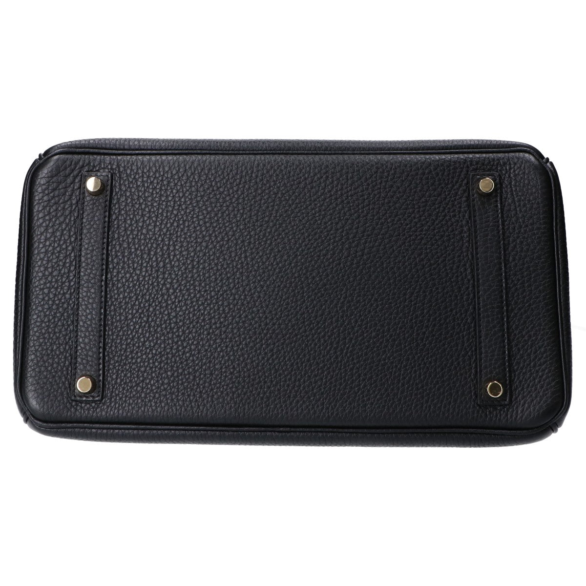 HERMES エルメス □O刻印 ノワール トゴ ゴールド金具 バーキン35 ハンドバッグ