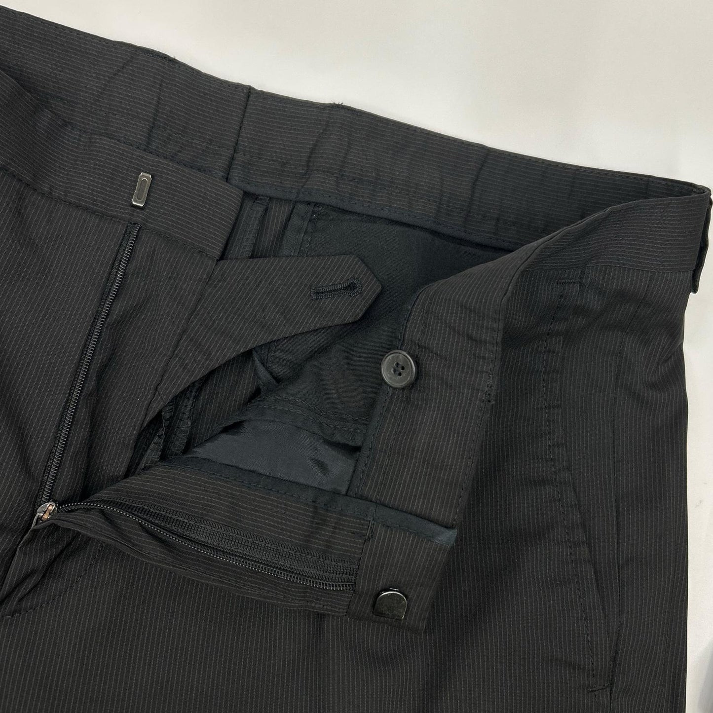 HUGOBOSS ヒューゴボス ブラック ストライプ 2P スーツ スーツ セットアップ