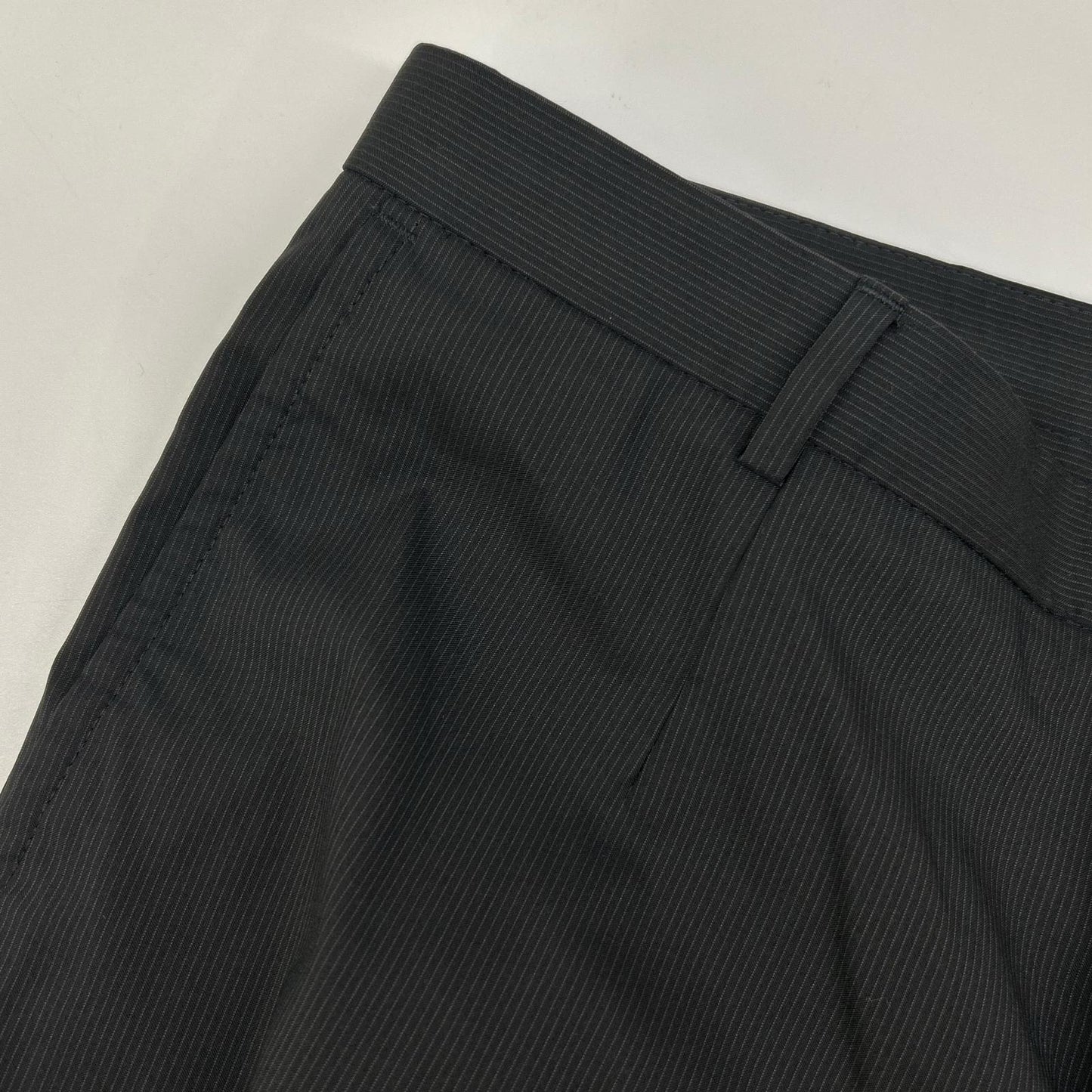 HUGOBOSS ヒューゴボス ブラック ストライプ 2P スーツ スーツ セットアップ
