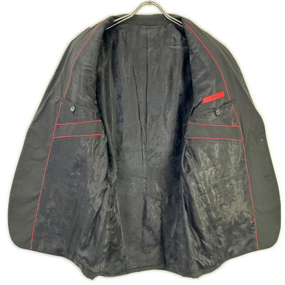 HUGOBOSS ヒューゴボス ブラック ストライプ 2P スーツ スーツ セットアップ