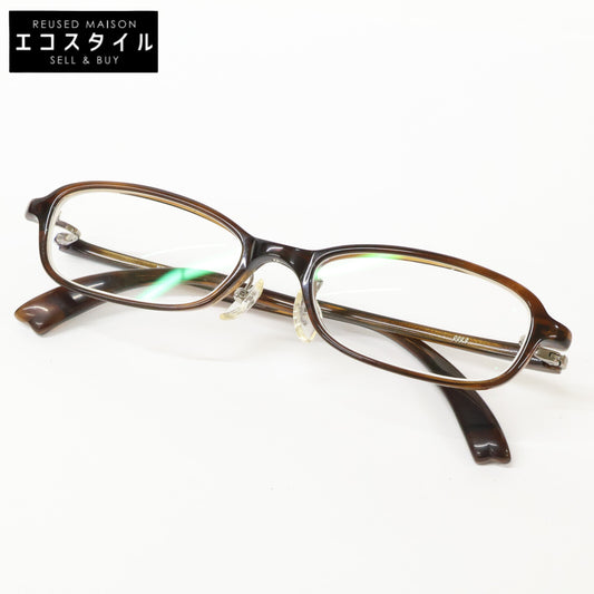 999.9 Four Nines NP-13 Reverse-R Hinge Square-Shape Acetate-Frame Glasses