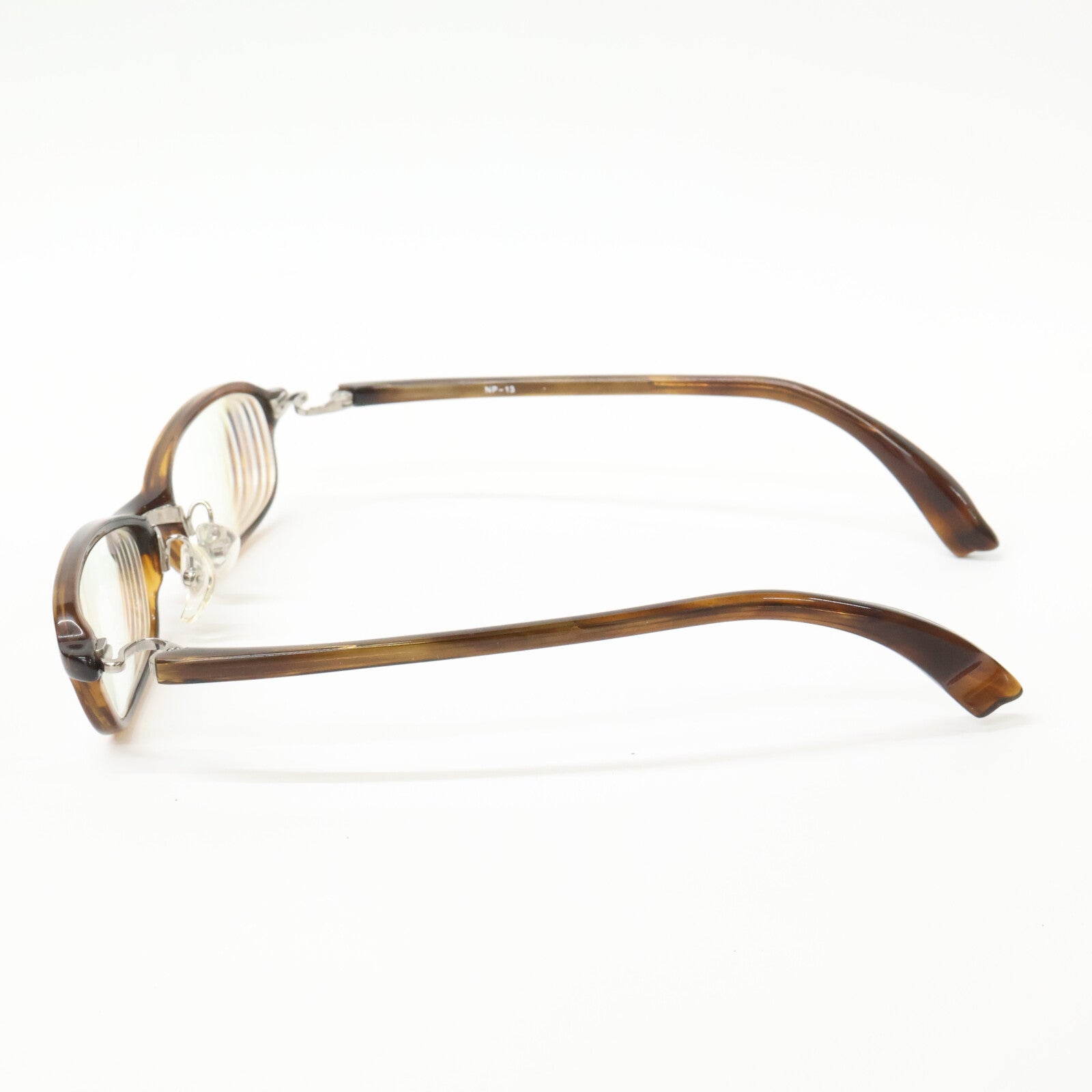 999.9 Four Nines NP-13 Reverse-R Hinge Square-Shape Acetate-Frame Glasses