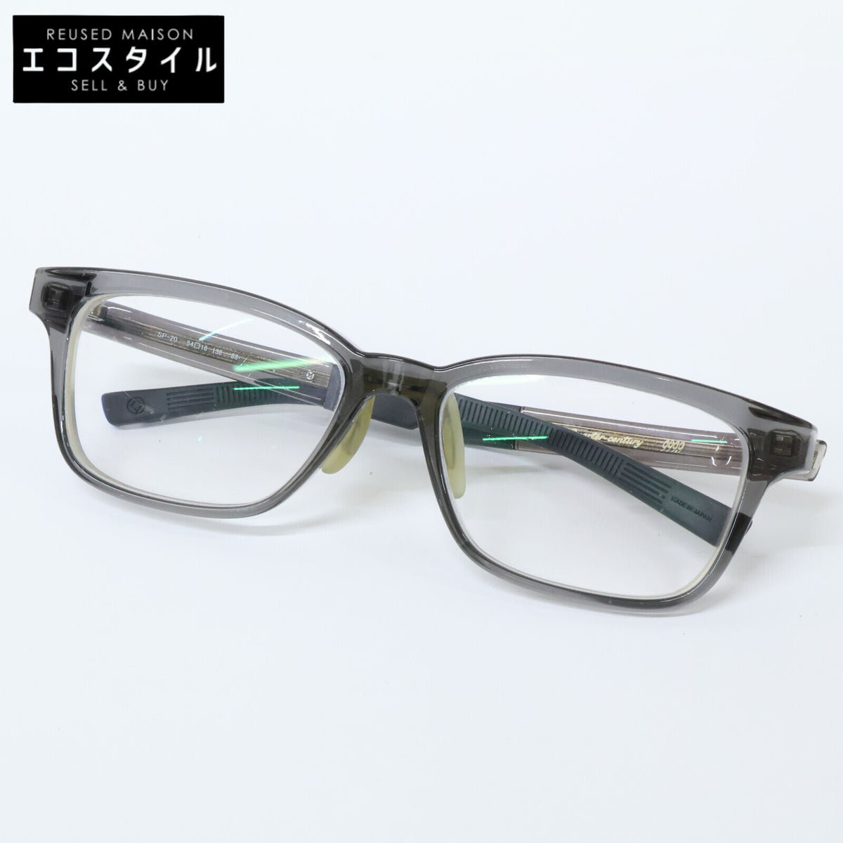 999.9 Four Nines SP-20 Square-Form Wellington Eyewear Glasses