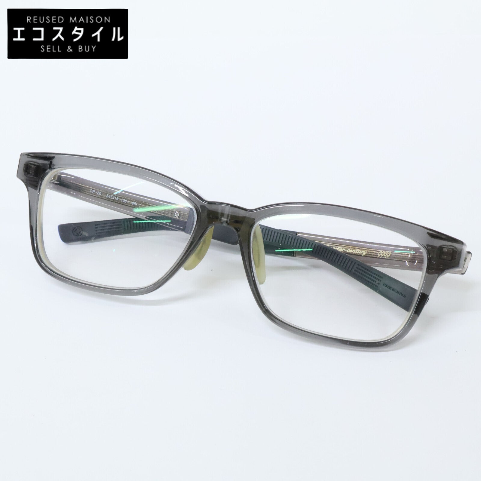999.9 Four Nines SP-20 Square-Form Wellington Eyewear Glasses