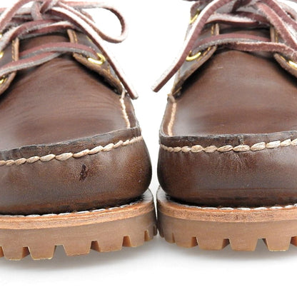 Timberland ティンバーランド 美品 3eye クラシックラグ モカシン シューズ メンズ ブラウン 25cm TB030003214 シューズ